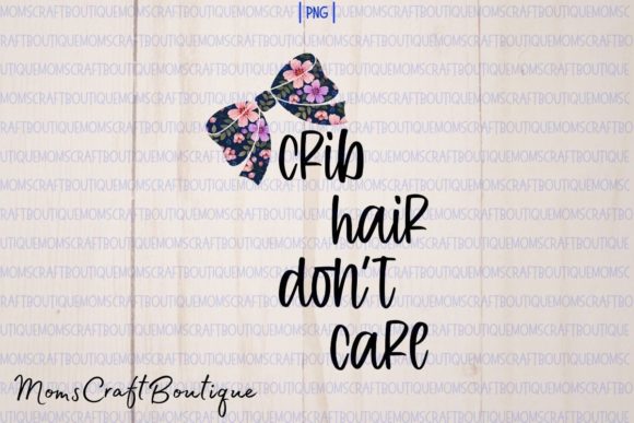 Crib Hair Don't Care: A Floral Sublimation Delight