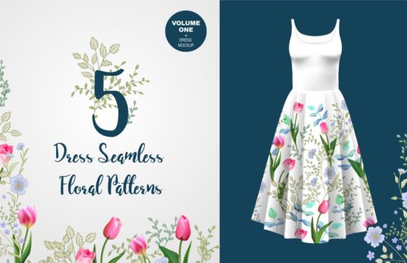 Embrace Elegance with 5 Seamless Floral Border Designs