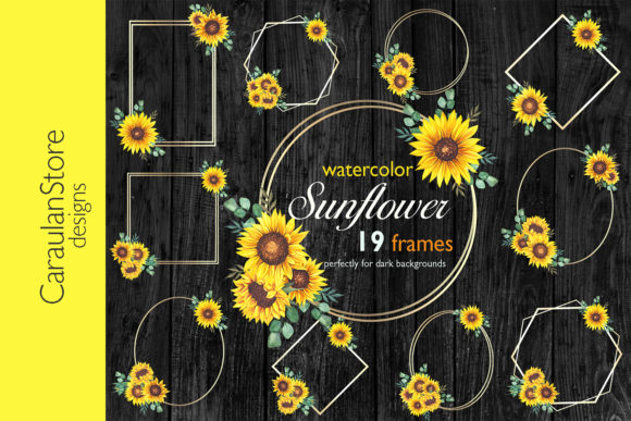 Exploring Sunflower Frames and Floral Arrangements for Creative Projects