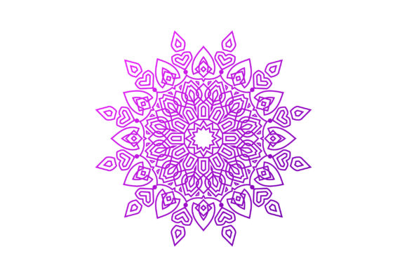 Floral Elegant Mandala: A Versatile Design Pattern