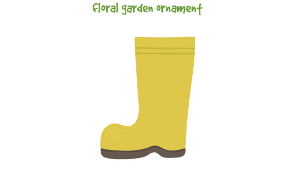 Floral Flower Garden Tree - Boots: A Versatile Vector Asset for Your Creative Projects