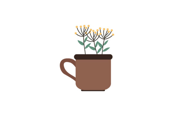 Floral Nature Pot Spring Design: A Versatile Visual Asset