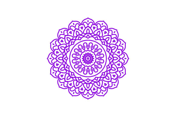 Ornament Mandala Floral Art: Versatile Design