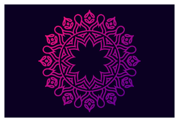 Vintage Floral Mandala Decorative Vector: A Versatile Design Asset